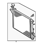25310C6870 - : Radiator Assembly for Kia: Sorento Image