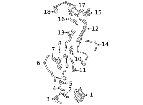 Water Pump for 2023 Lincoln Aviator #1