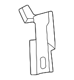 51137447702 - Body: Seal Plate for BMW: 530e, 530e xDrive, 530i, 530i xDrive, 540d xDrive, 540i, 540i xDrive, M5, M550i xDrive Image