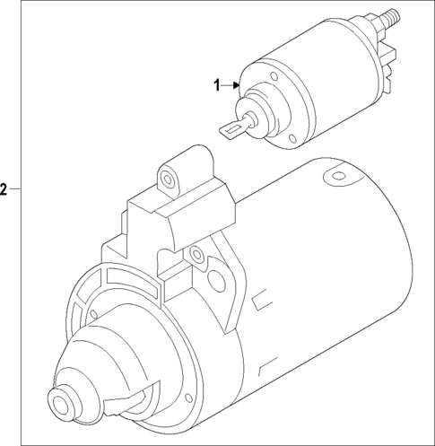 Starter for 2024 Audi S3 #1