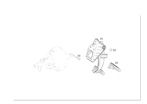 Pedal Assembly with Bearing for 2016 Mercedes-Benz GLE450 AMG #0