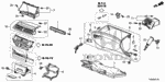 77501TA0A01 - Interior/Bumper: FELT for Honda Image
