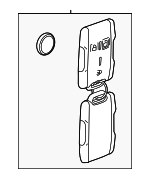 13547798 - Electrical: Keyless Entry Transmitter for Chevrolet: Silverado 2500 HD, Silverado 3500 HD | GMC: Terrain Image