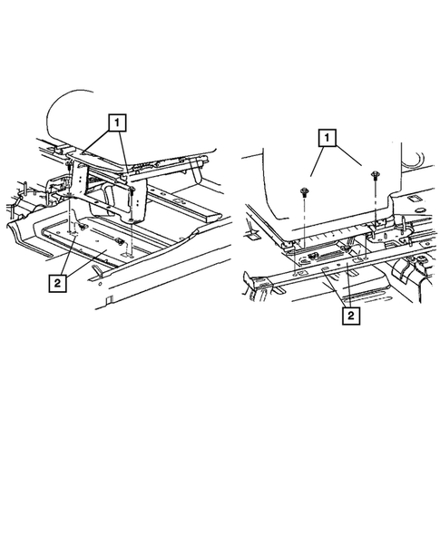 Front Seats and Attaching Parts for 2006 Chrysler PT Cruiser #6
