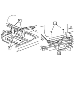 6508617AA - Interior Trim: Screw for Mopar Image