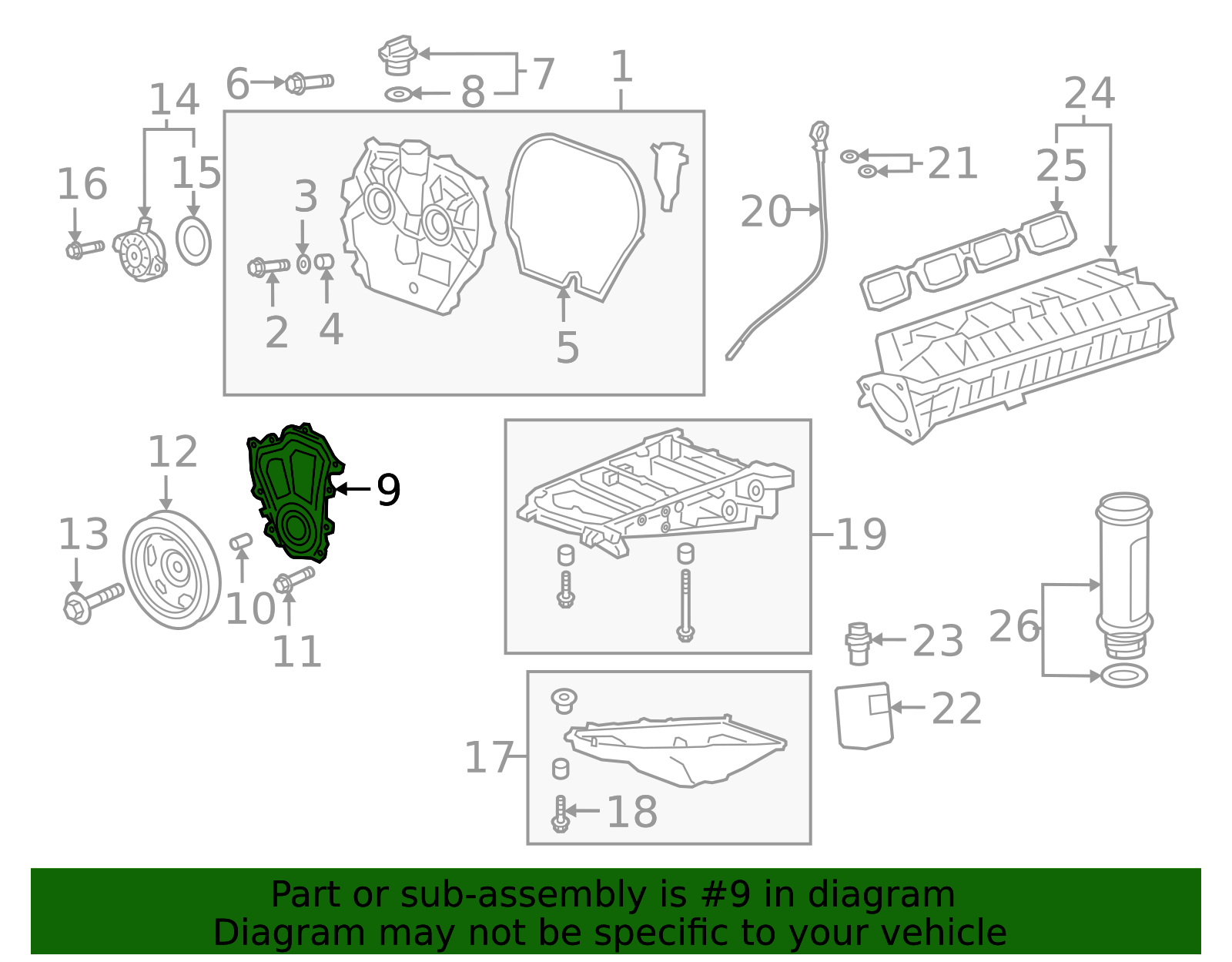 55486913 - High-Quality Engine Front Cover for 2019-2025 GM ...