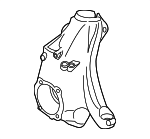 992407245CY - : Steering Knuckle for Porsche: 911 Image