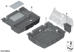 51477425349 - : Storage Troug Luggage Trunk Floor for BMW Image