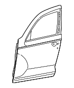 5015854AB - Body: Door Shell for Chrysler: PT Cruiser Image