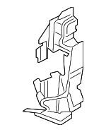 8V0121284R - Body: Air Baffle for Audi: A3 Sportback e-tron Image