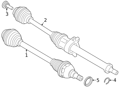 CV Components for 2022 Mini Cooper #0
