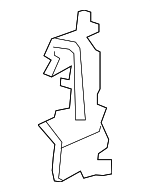 71107T5RA00 - Body: Side Duct for Honda: Fit Image