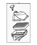 C2D17104 - : Air Cleaner Assembly for Jaguar: XF, XJ Image