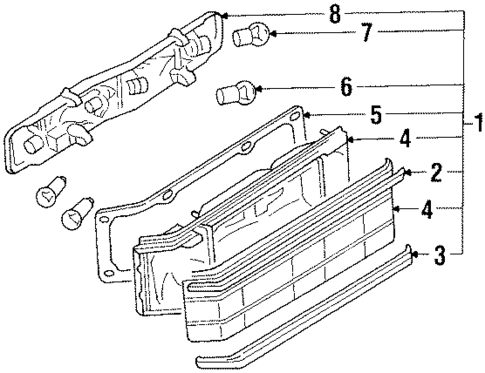 Combination Lamps for 1985 Mazda GLC #0