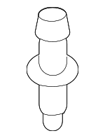 3B0955875 - Wiper &amp; Washer: Windshield Washer Hose Connector for Volkswagen Image
