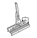 1E0810073 - Body: Uniside Assembly for Volkswagen: Cabrio Image