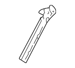 1E0817135 - Body: Inner Pillar for Volkswagen: Cabrio Image