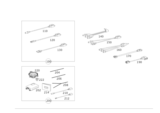 2048271400 - Electrics and Function: Memory Stick for Mercedes-Benz Image