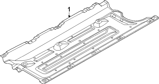 84227K5000 - : Under-Body Shield for Hyundai Image