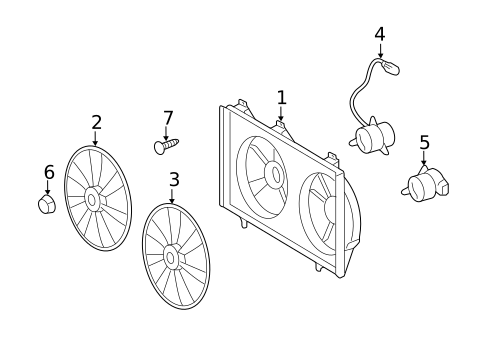Cooling System for 2016 Toyota Camry #1