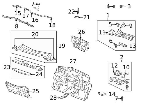 Cowl for 2007 Honda CR-V #0