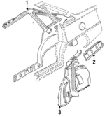 90245753 - Body: Inner Panel for GM Image