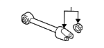 N2432845X - Suspension: Lateral Link for Mazda: MX-5 Miata Image
