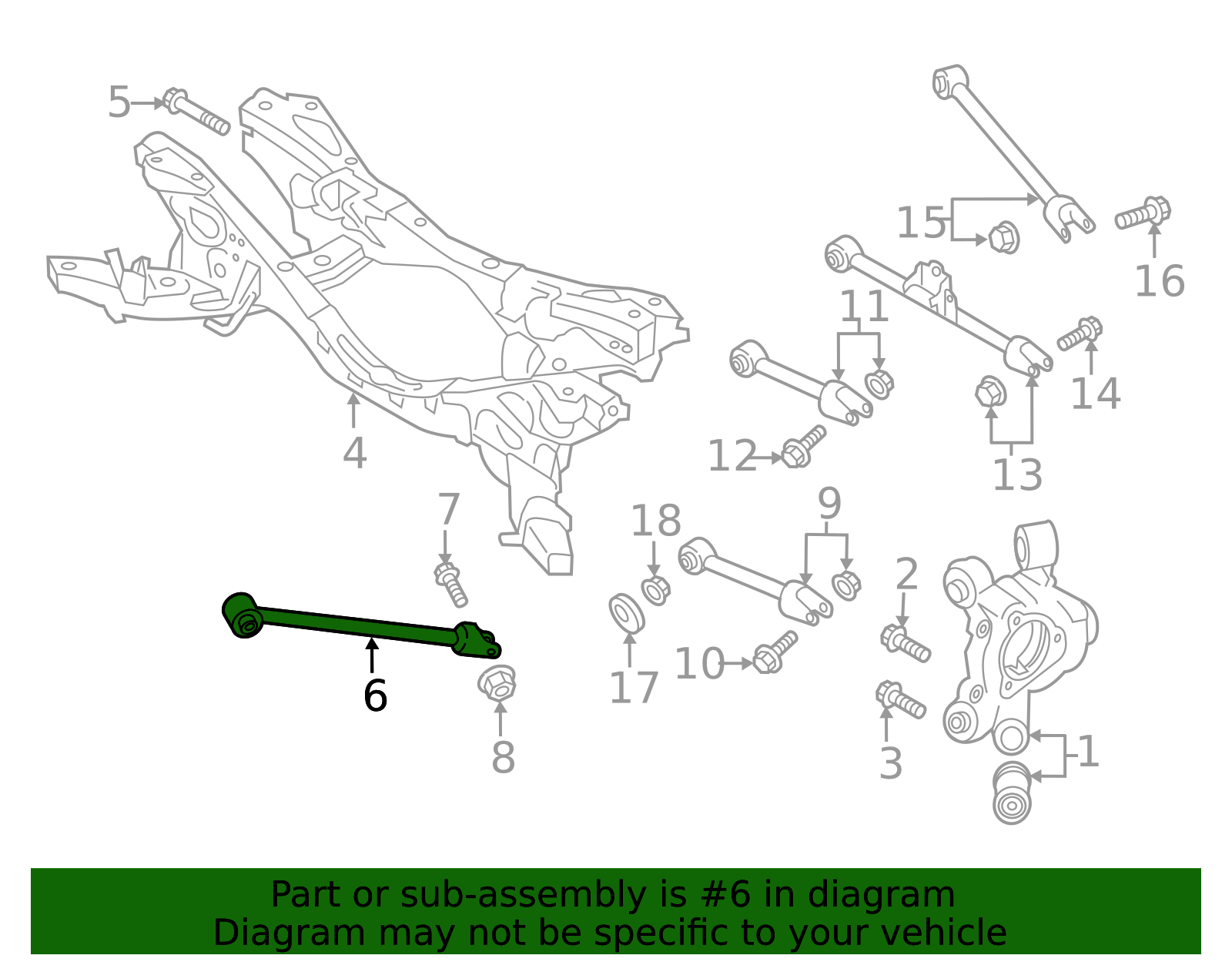 N243-28-200 - Trailing Arm 2016-2025 Mazda MX-5 Miata | Mazda-Parts
