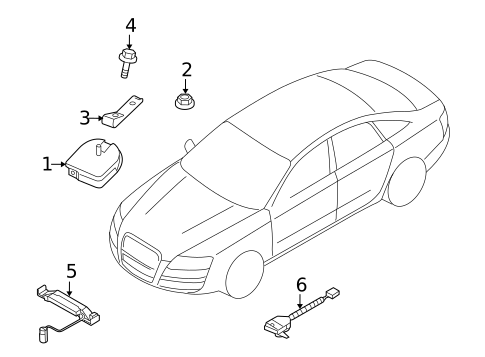 Alarm System for 2013 Audi A5 #0