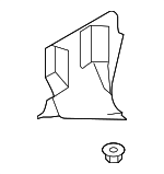 86691D3500 - Body: Under Cover for Hyundai: Tucson Image