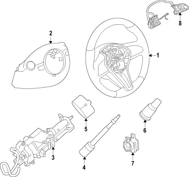 484309CN9C - : Steering Wheel for Infiniti Image