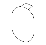 5C6863359A82V - Body: Cap for Volkswagen Image