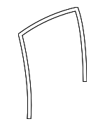 63527FJ050 - Body: Run Channel for Subaru: Impreza, WRX, WRX STI Image