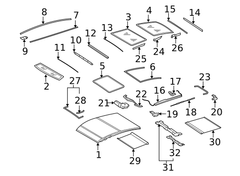 Sunroof for 2011 Mercedes-Benz S65 AMG #0