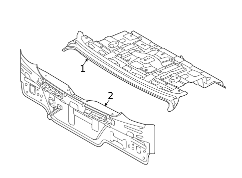 Rear Body for 2020 Kia Rio #0