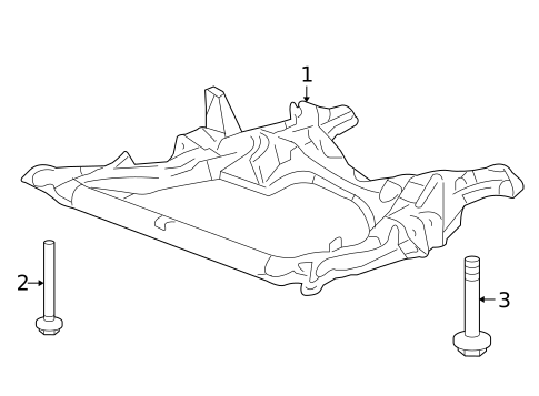 Suspension Mounting for 2011 Honda CR-V #0