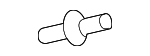 99054929051 - Body: Bumper Cover Rivet for Smart Image