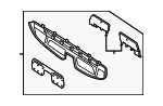 4516400809C63L - Body: Grille Assembly for Smart Image