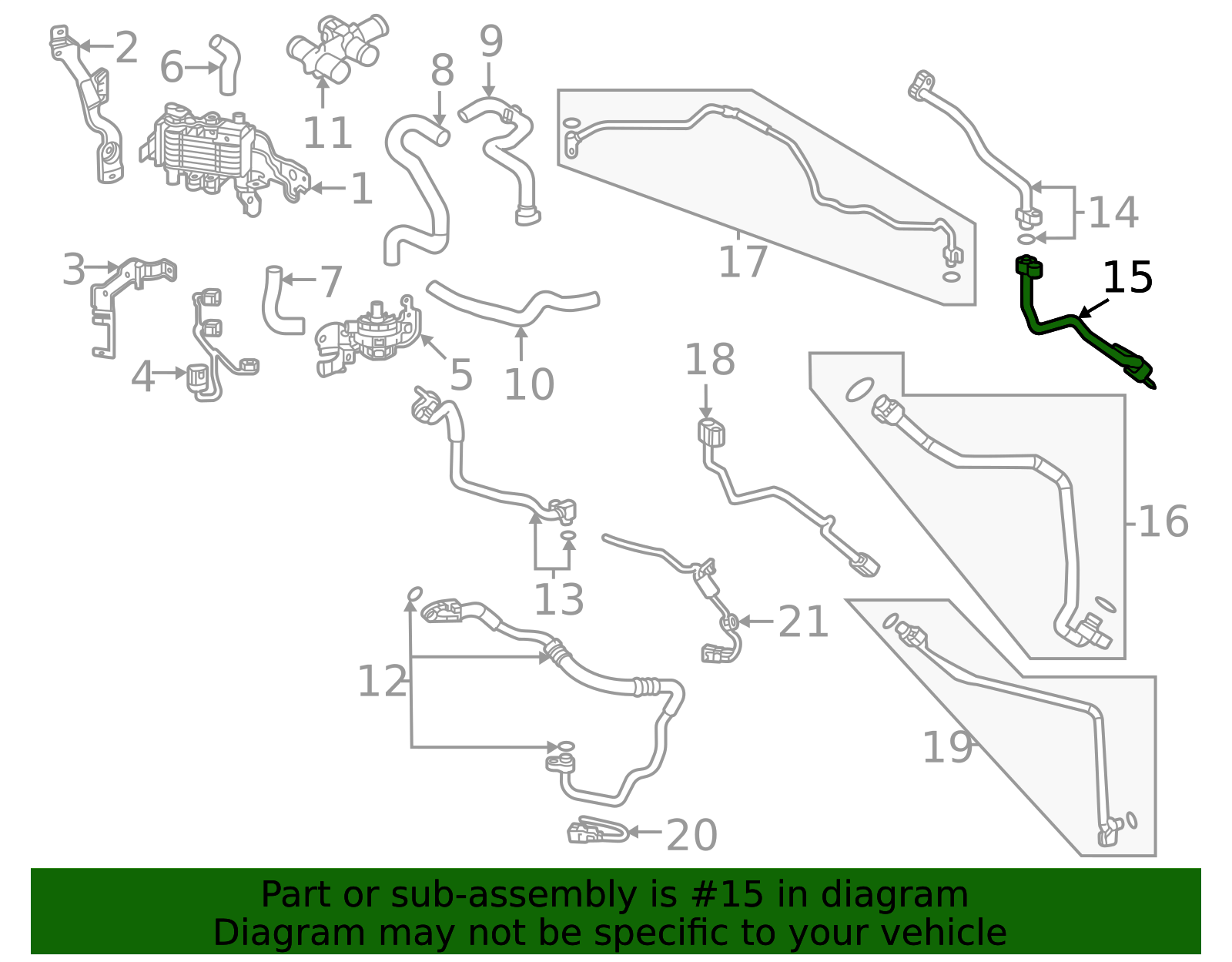 88715-42310 - High-Quality A/C Refrigerant Discharge Hose for 2022-2025 ...