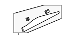 72852TJBA01 - Body: Center Molding for Acura Image