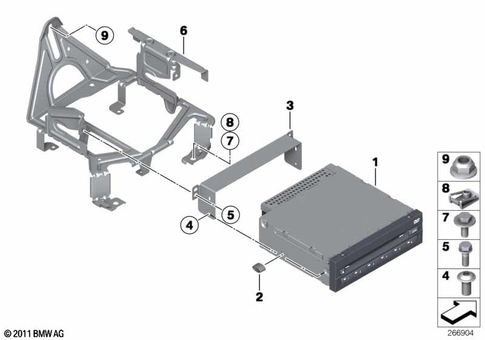Cd Changer for 2011 BMW 328dX #0