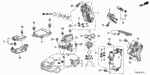 39794SDAA02 - Electrical/Exhaust/Heater/Fuel: RELAY ASSY., POWER (MICRO ISO)(DENSO) for Acura Image