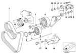 11281736724 - : Adjusting Pulley for BMW Image