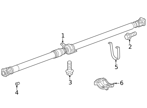 Drive Shaft for 2022 Honda CR-V #0