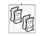 4211502 - : Brake Pads for Mercedes-Benz Image