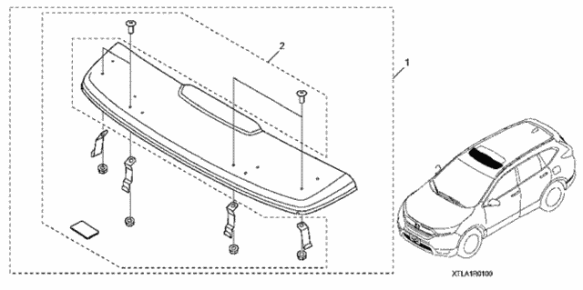Moonroof Visor for 2020 Honda CR-V #0