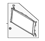 FSD715200 - Cooling System: Radiator for Mazda: 626 Image
