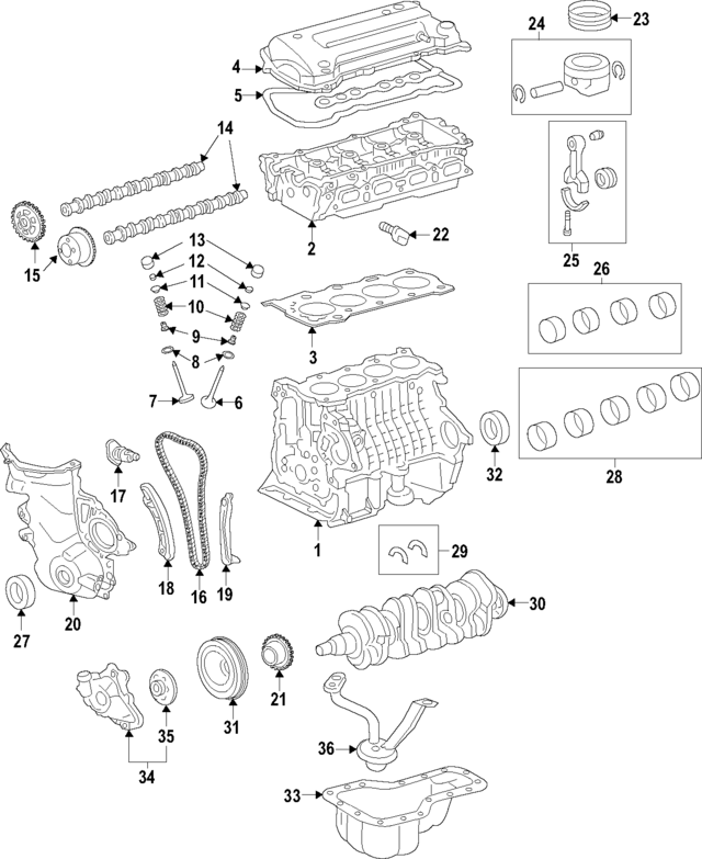 1301122150 - : Engine Piston Ring for Toyota Image
