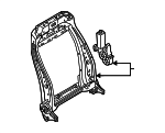 MU5Z5461018S - Body: Seat Back Frame for Ford Image