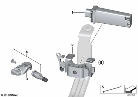 Light Alloy Rim for 2014 BMW 335i #21